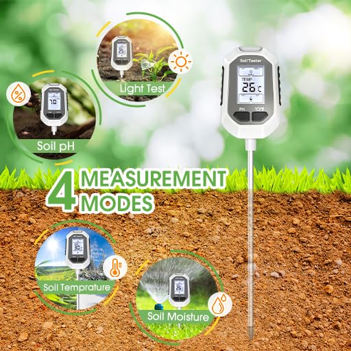 Digital Soil Tester 4-in-1