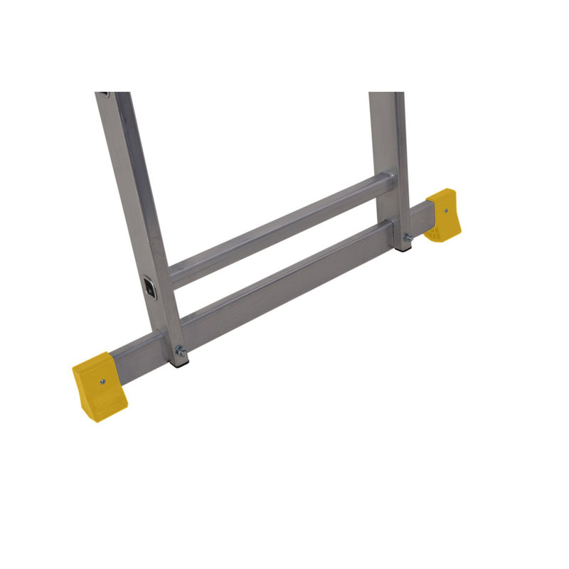 Werner Professional 3 Section Aluminium Extension Ladder - 2.45m