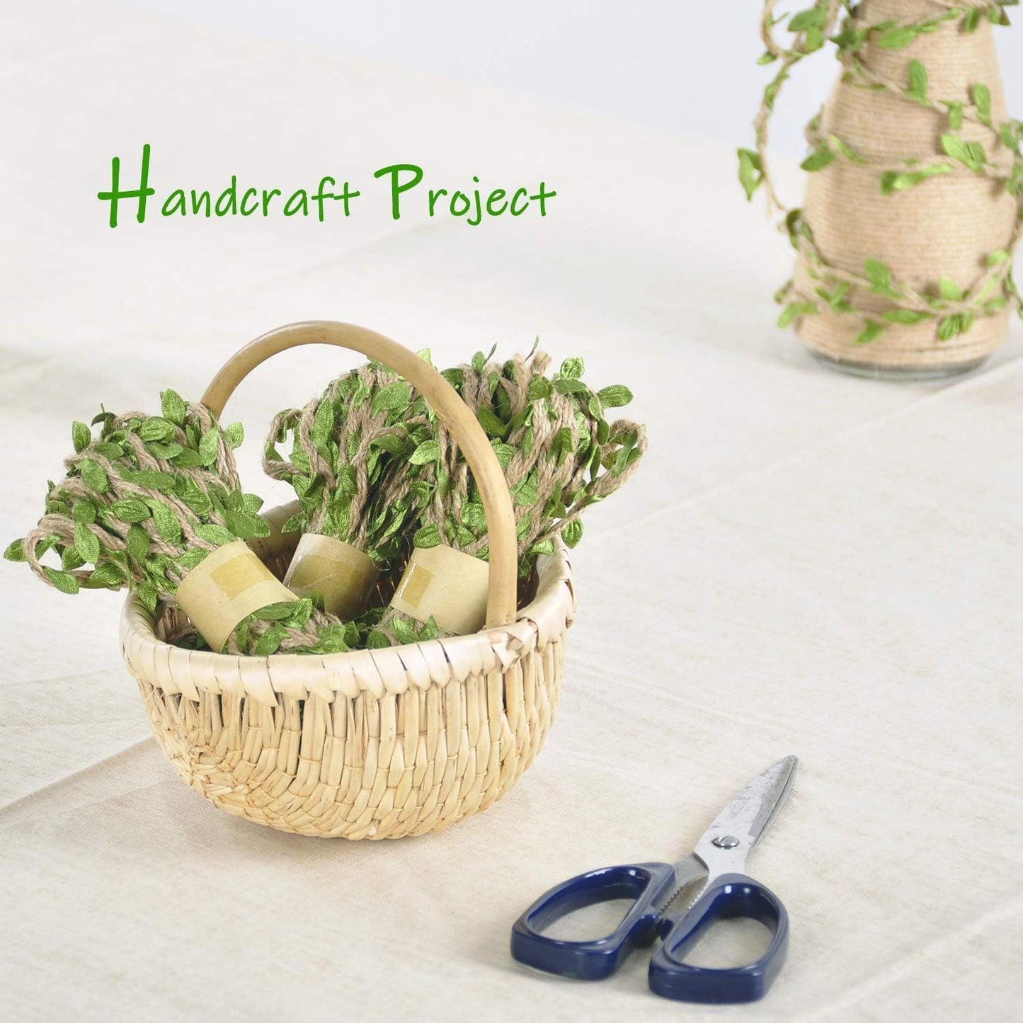 Decorative Leaf Jute Rope