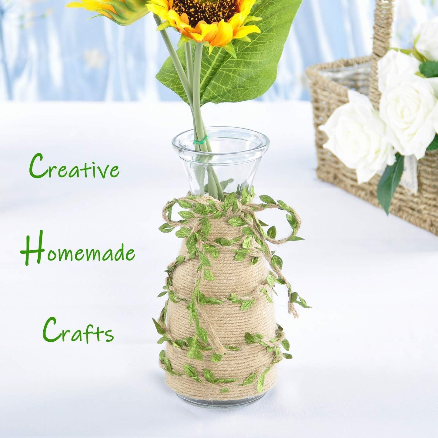 Decorative Leaf Jute Rope
