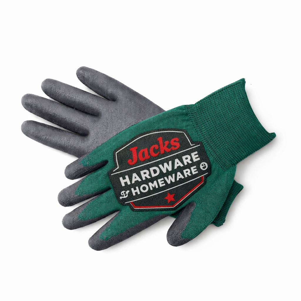 Jacks Hardware Homeware Garden Gloves – Heavy Duty Anti-Slip Work Gloves for Gardening & DIY