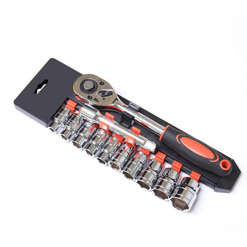Professional Ratchet Socket Set – Heavy Duty Chrome Vanadium Wrench Kit