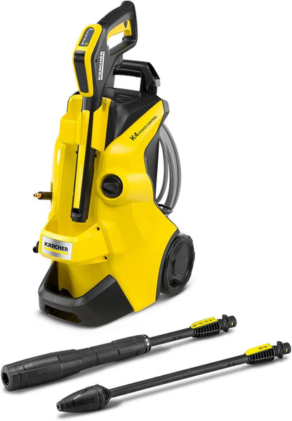 K4 Power Control Flex Pressure Washer – 130 Bar, 420 L/h Flow Rate, Home Cleaning Unit